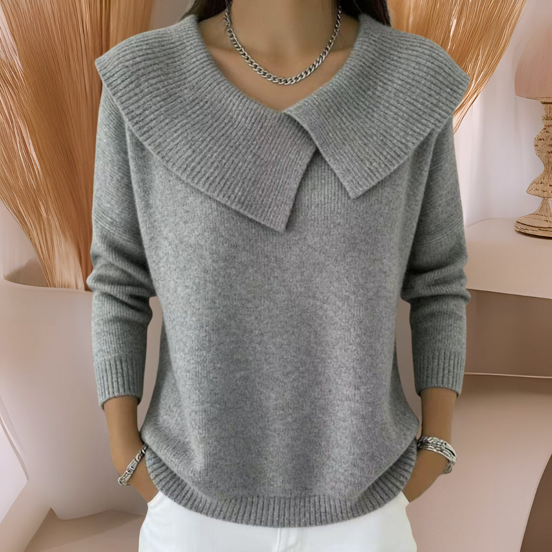 Valentina™ | Suéter de Punto con Cuello Suave