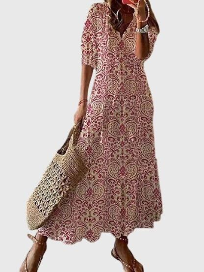 Amalia™ | Poletna Boho Vintage Obleka