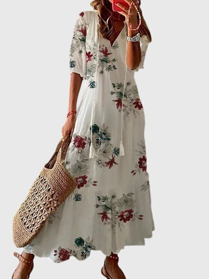 Amalia™ | Poletna Boho Vintage Obleka