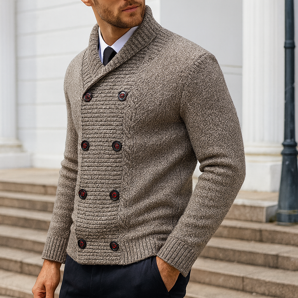 CARDIGAN JOSEPH Z OVRATNIKOM CHALE | KLASIČNA BRITANSKA ŠIVANJA