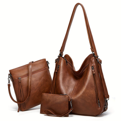 Amelia™ | Usnjena torba vintage
