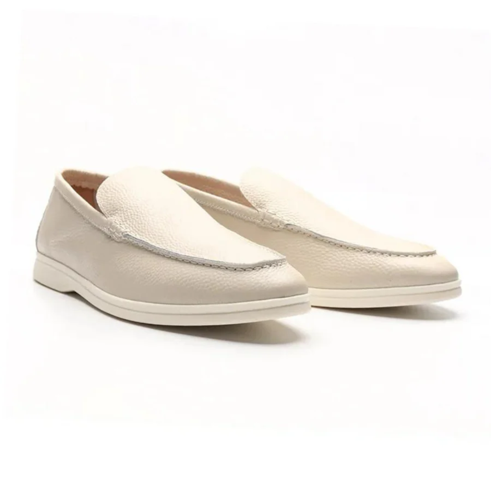 Mocasines de cuero de vaca
