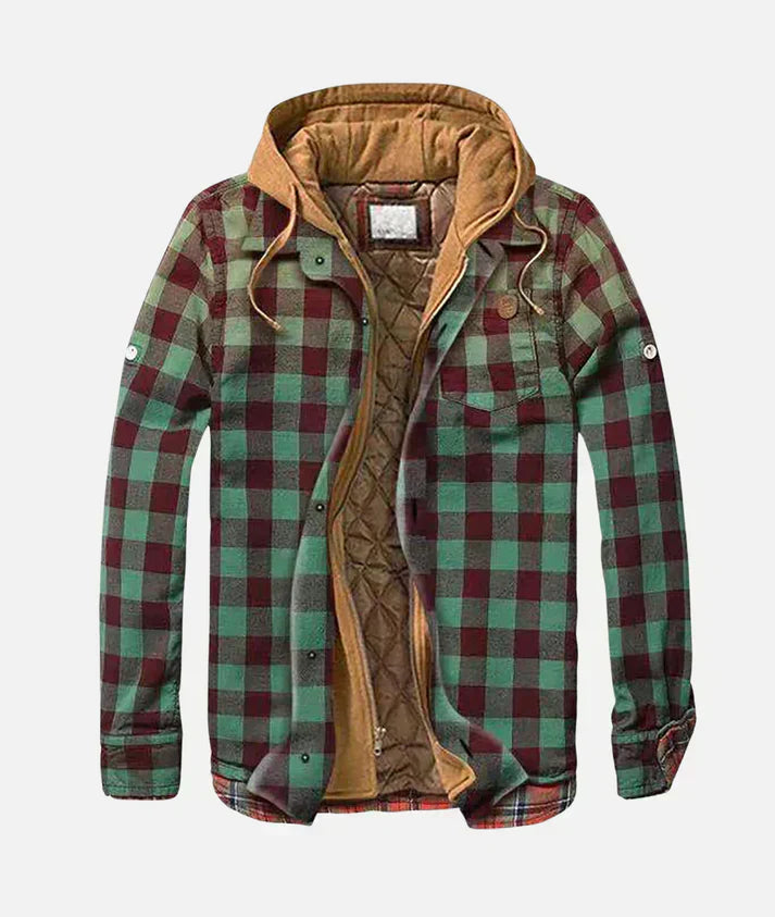 Alain™ | Blazer iz patchwork karir
