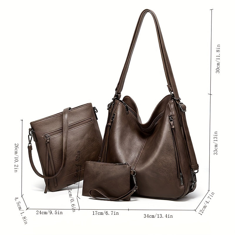 Amelia™ | Usnjena torba vintage