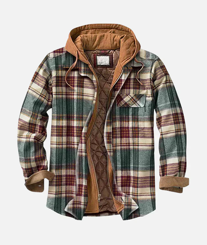 Alain™ | Blazer iz patchwork karir