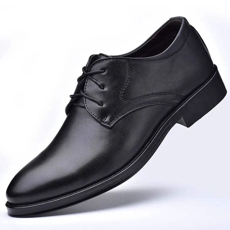 Zapatos de cuero de negocios
