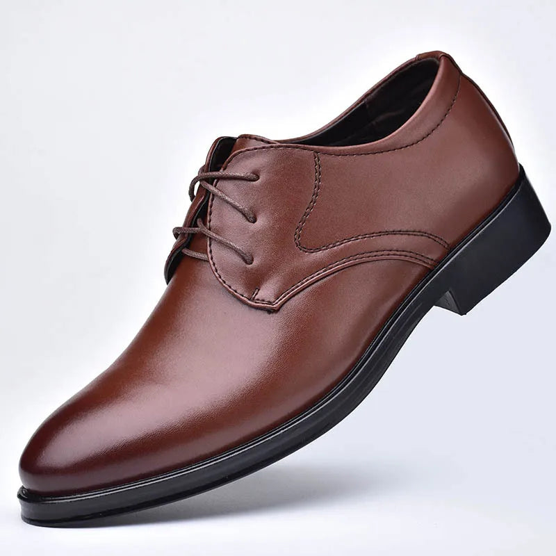 Zapatos de cuero de negocios