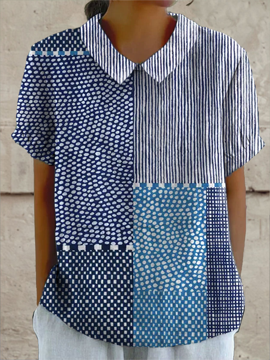 Allie | Srajca s patchwork vzorcem