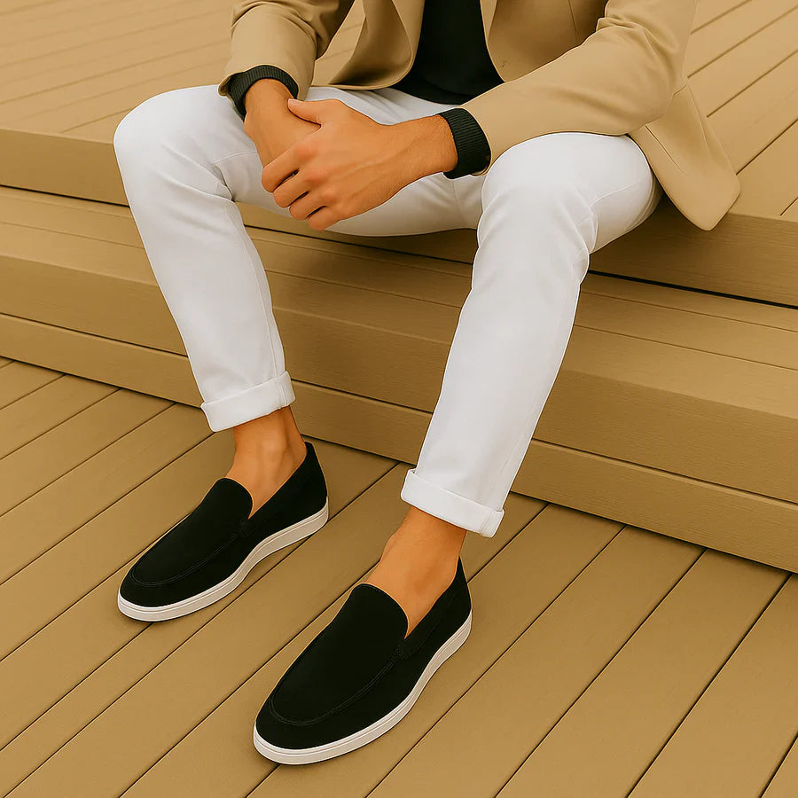 Mocasines de ante casuales