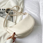 Amandine™ | Svetla usnjena torba
