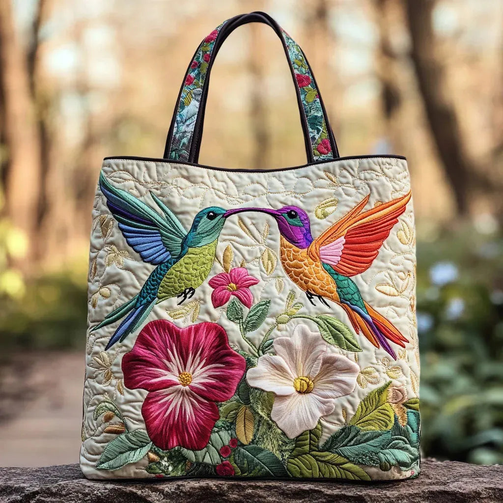 Torba Acolchado - Kolibri in Bele Cveke