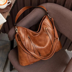 Coralie™ | Bolsa de cuero con flecos