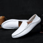 Monza Zapatos de Conducción de Cuero