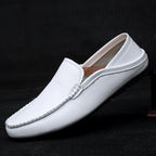 Monza Zapatos de Conducción de Cuero