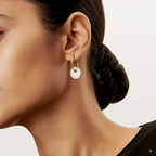 Pendientes en Oro y Plata Vintage