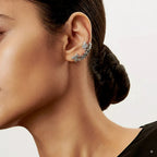 Pendientes Vintage en Plata de Hojas