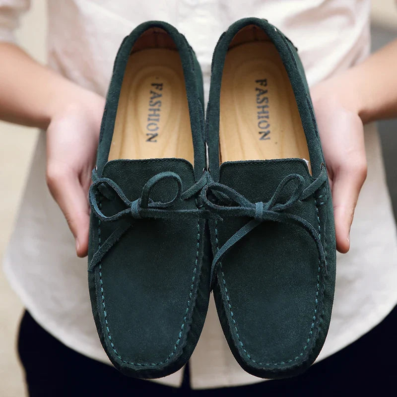 Mocasines de ante casuales de verano