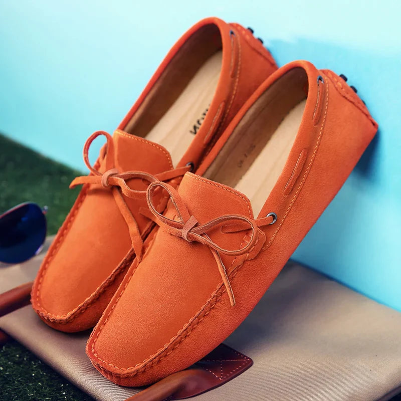 Mocasines de ante casuales de verano