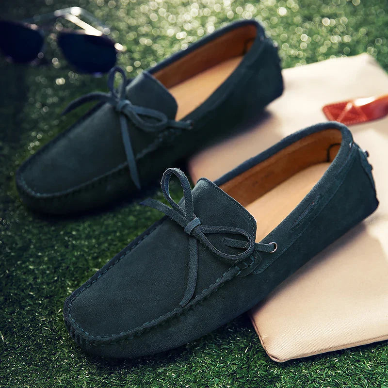 Mocasines de ante casuales de verano