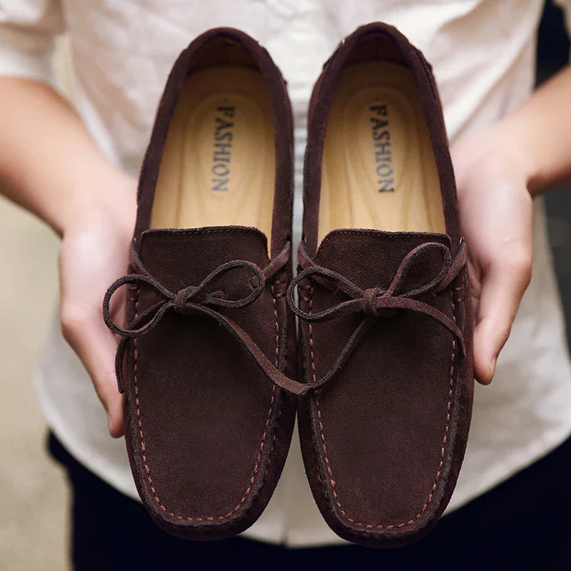 Mocasines de ante casuales de verano