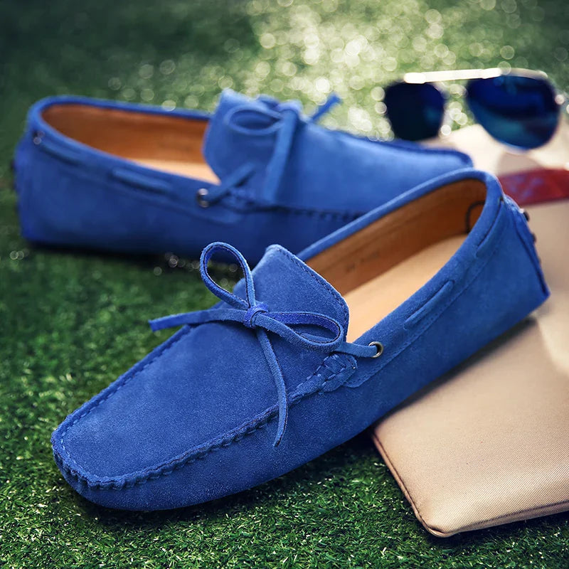 Mocasines de ante casuales de verano