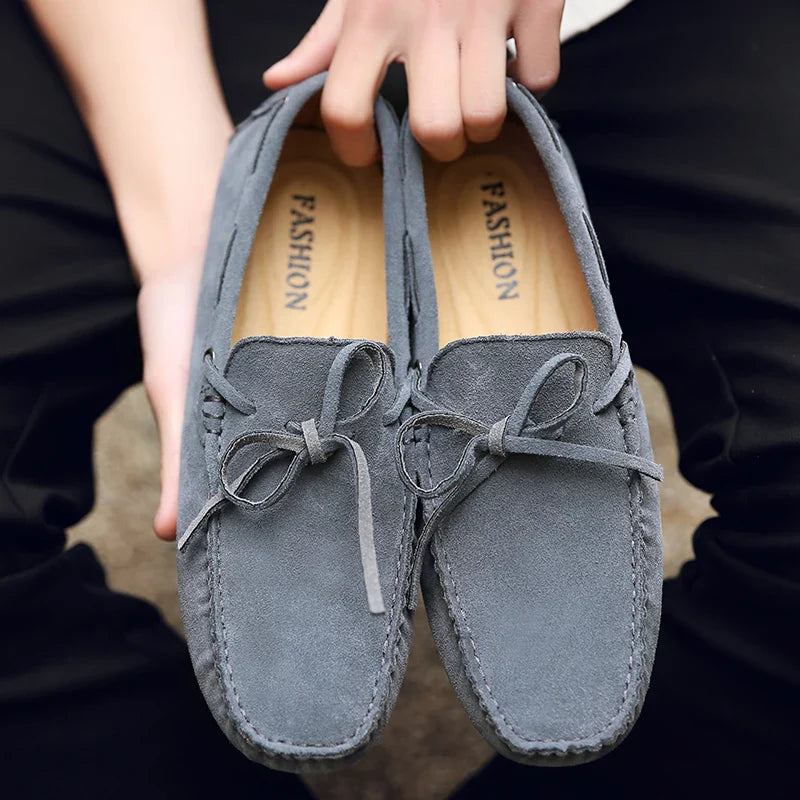 Mocasines de ante casuales de verano