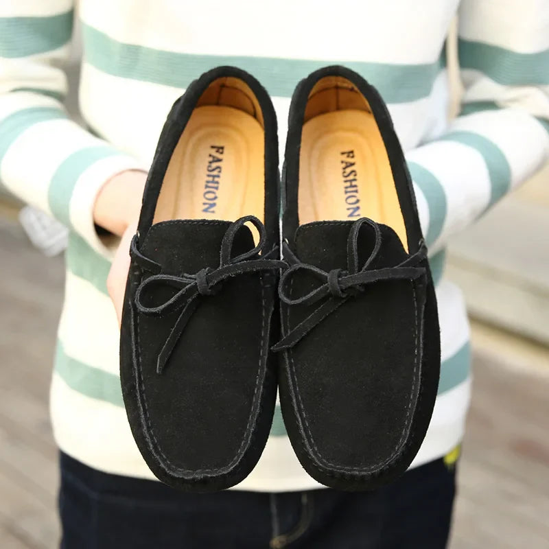 Mocasines de ante casuales de verano