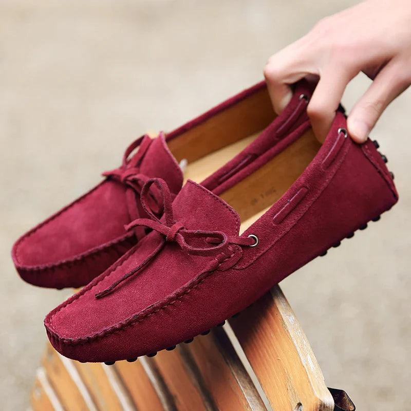 Mocasines de ante casuales de verano