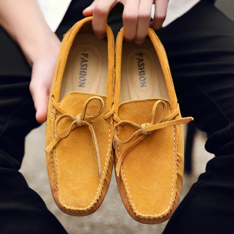 Mocasines de ante casuales de verano