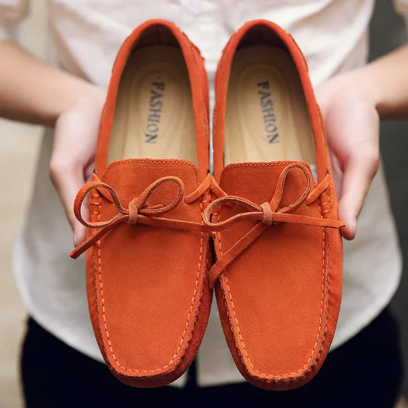 Mocasines de ante casuales de verano