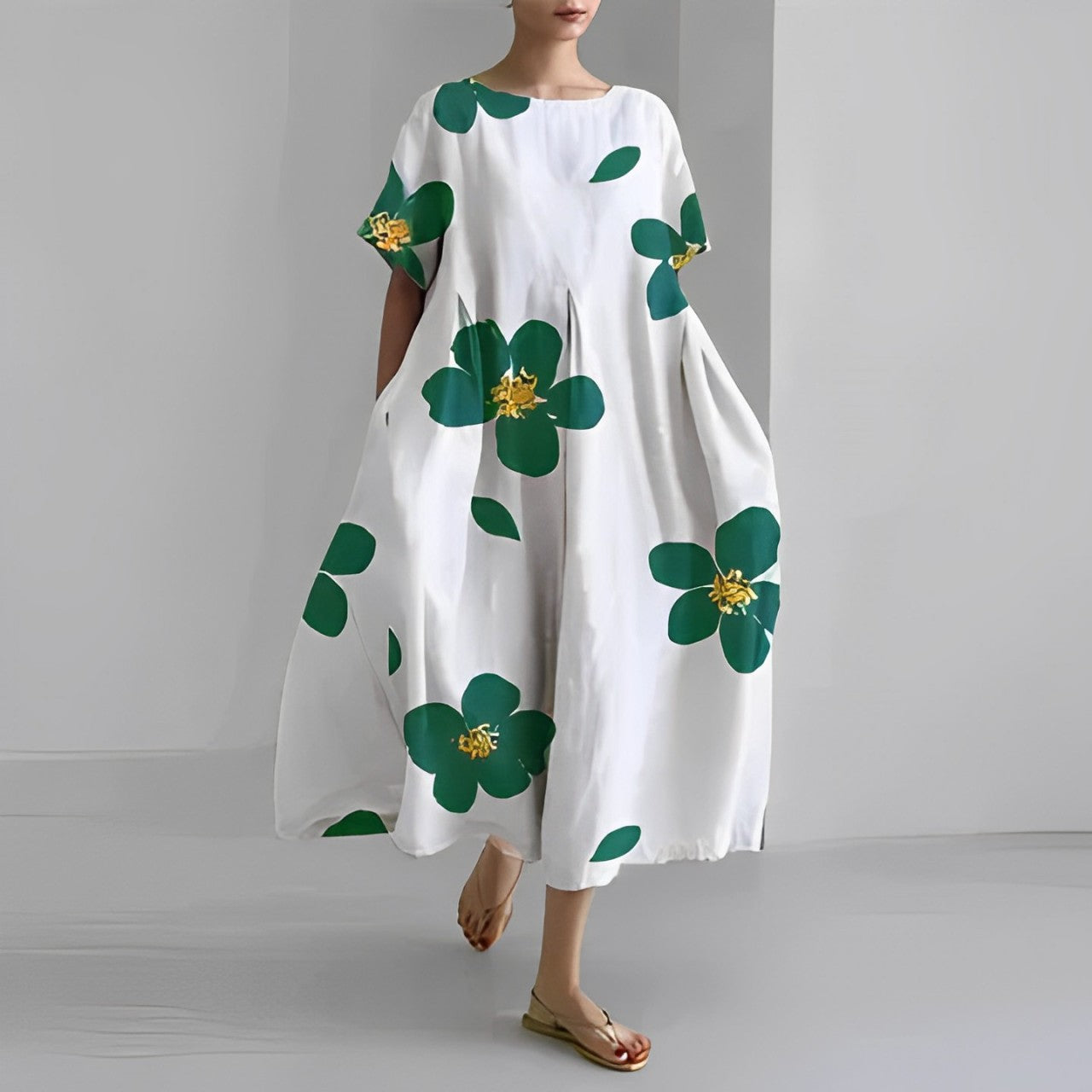 Daisy - Maxi Ohlapen Retro Oblek