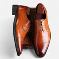 Zapatos de vestir de cuero elegantes