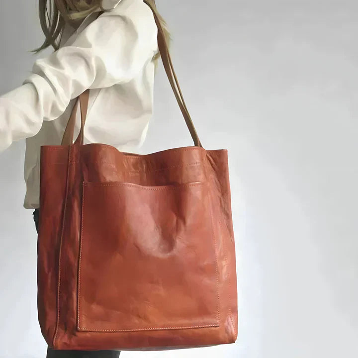 Nathalie™ | Klasična usnjena torba
