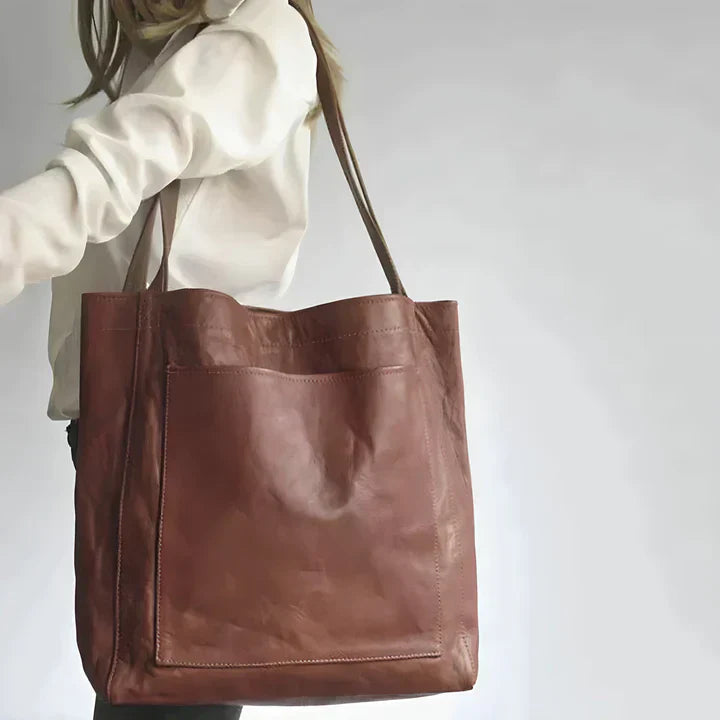 Nathalie™ | Klasična usnjena torba