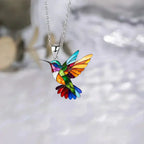 Collar de Colibrí con Pendientes de Regalo