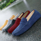 Mocasines de ante casuales