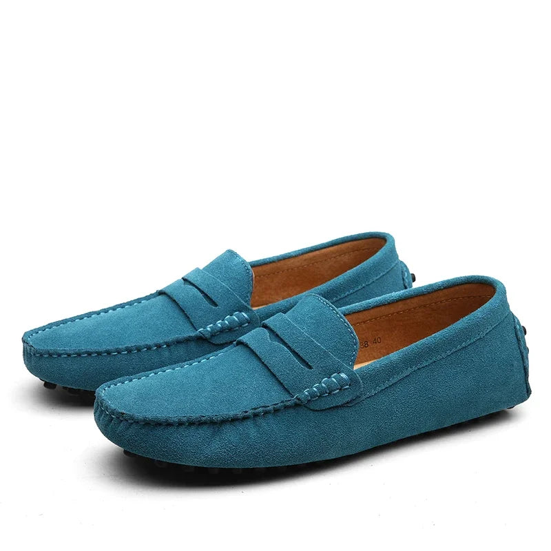 Mocasines de ante casuales