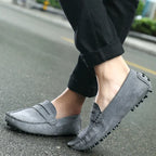 Mocasines de ante casuales