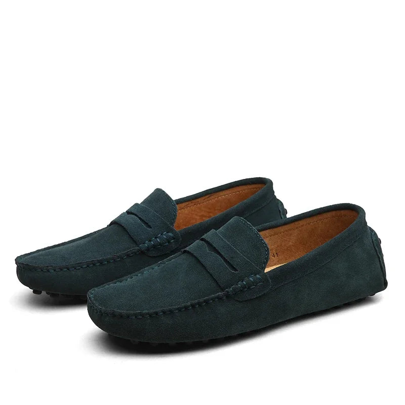 Mocasines de ante casuales