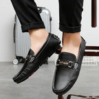 Mocasines de Cuero Verdadero