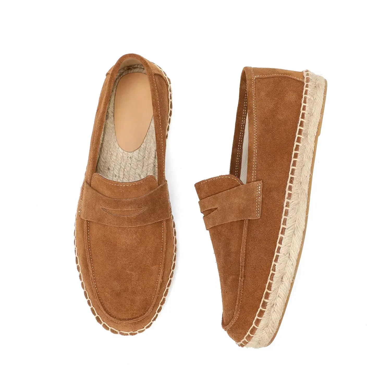 Elegantes Espadrilles de Ante