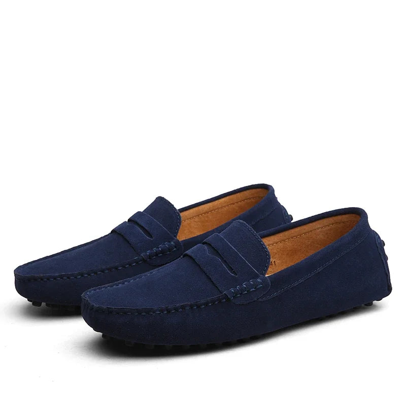 Mocasines de ante casuales