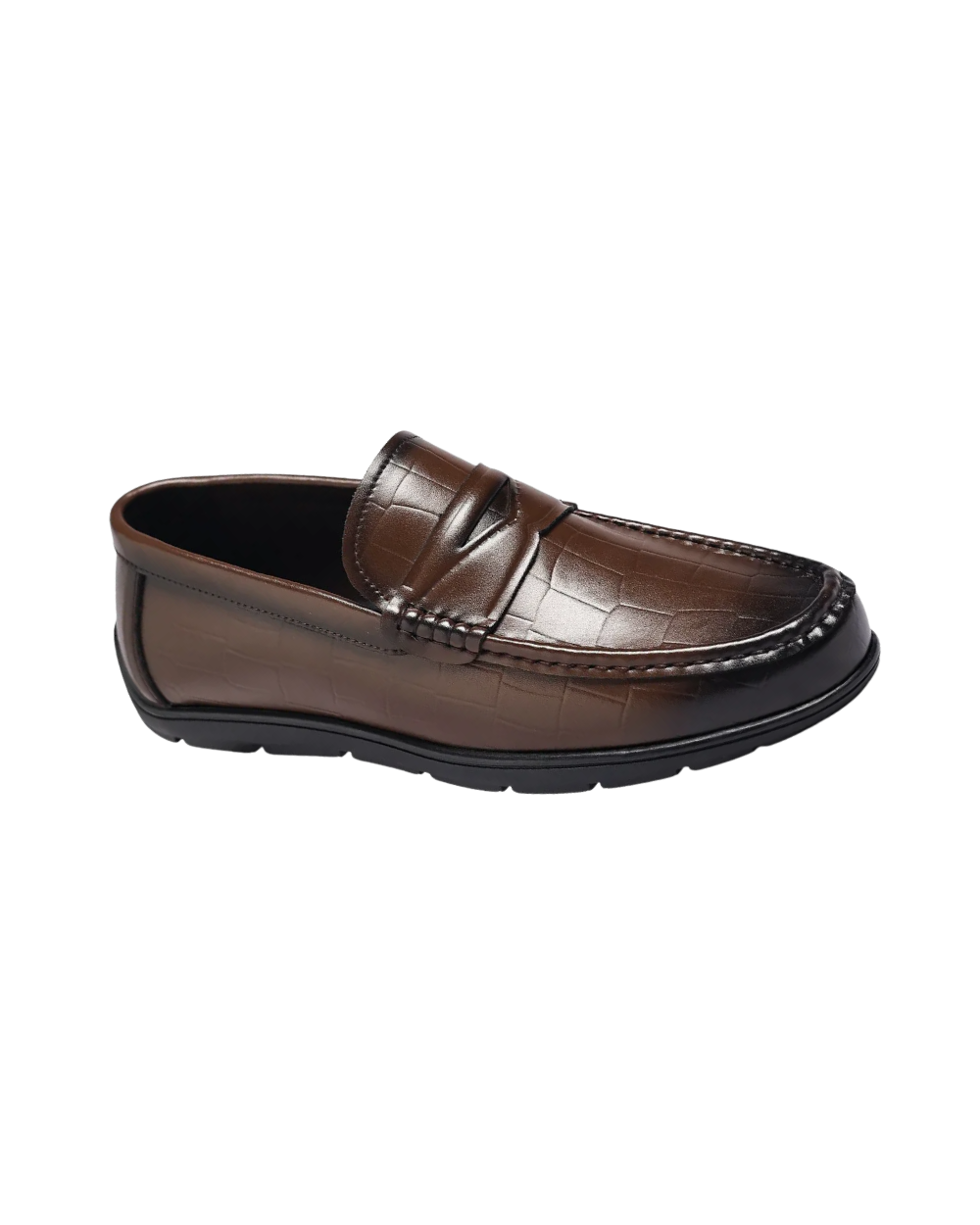 Elegantes mocasines de cuero británicos