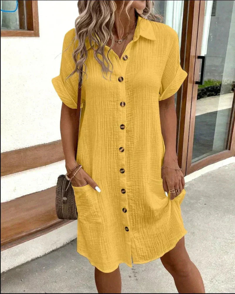 Aria - Klasična Casual Obleka Polo