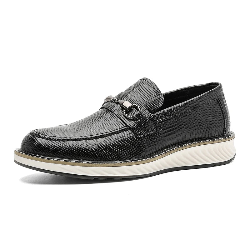 Mocasines de cuero elegantes