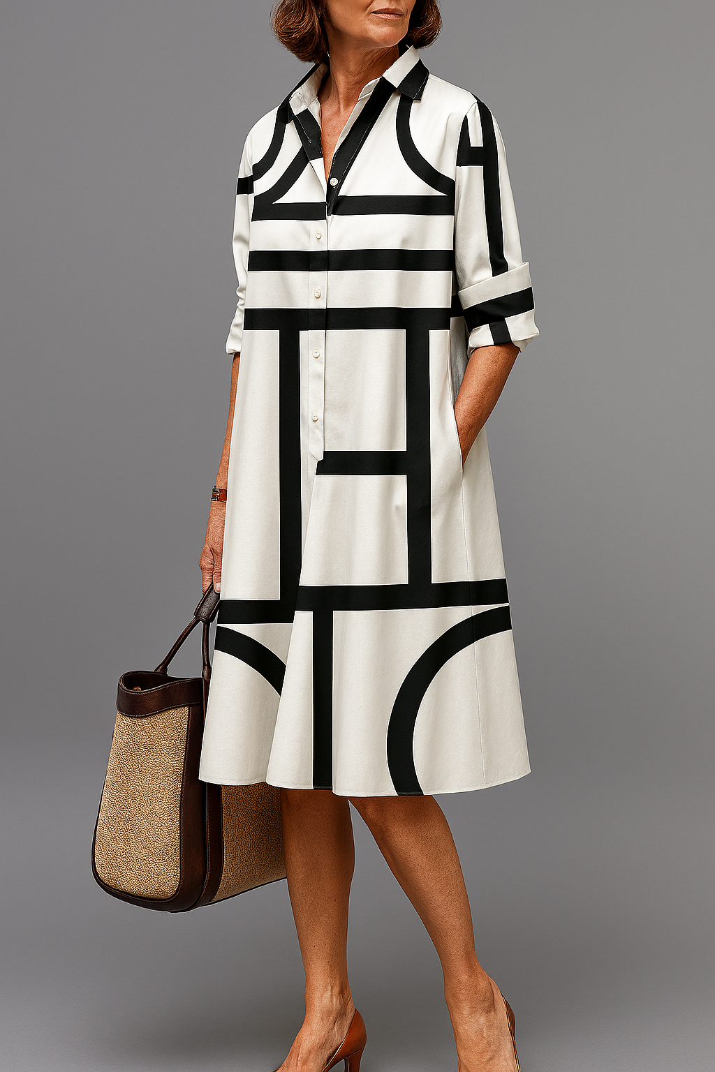 Ellie™ | Elegantna Midi Obleka