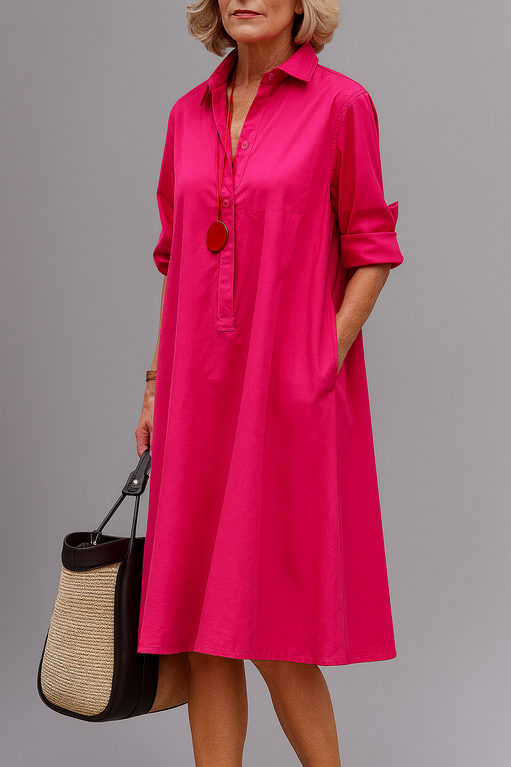 Chloe™ | Sofisticirana Midi Obleka