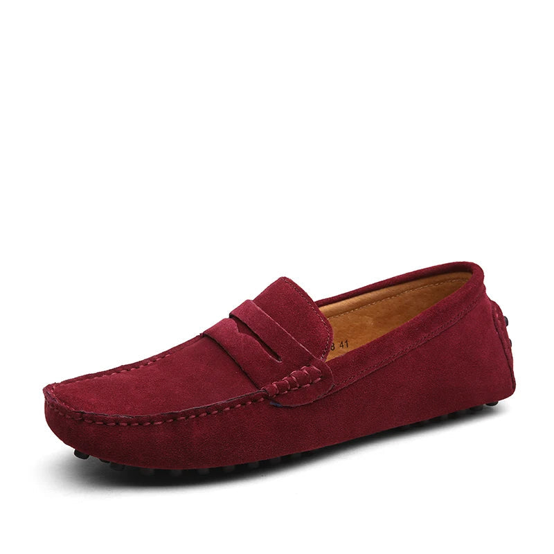 Mocasines de ante casuales