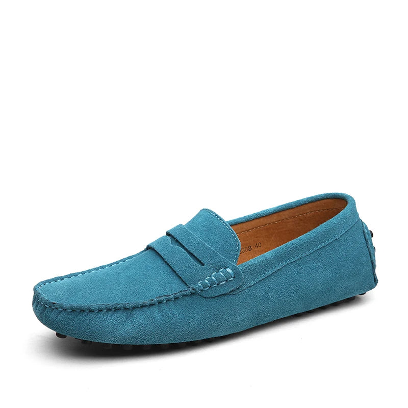 Mocasines de ante casuales