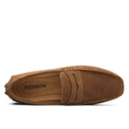 Mocasines de ante casuales